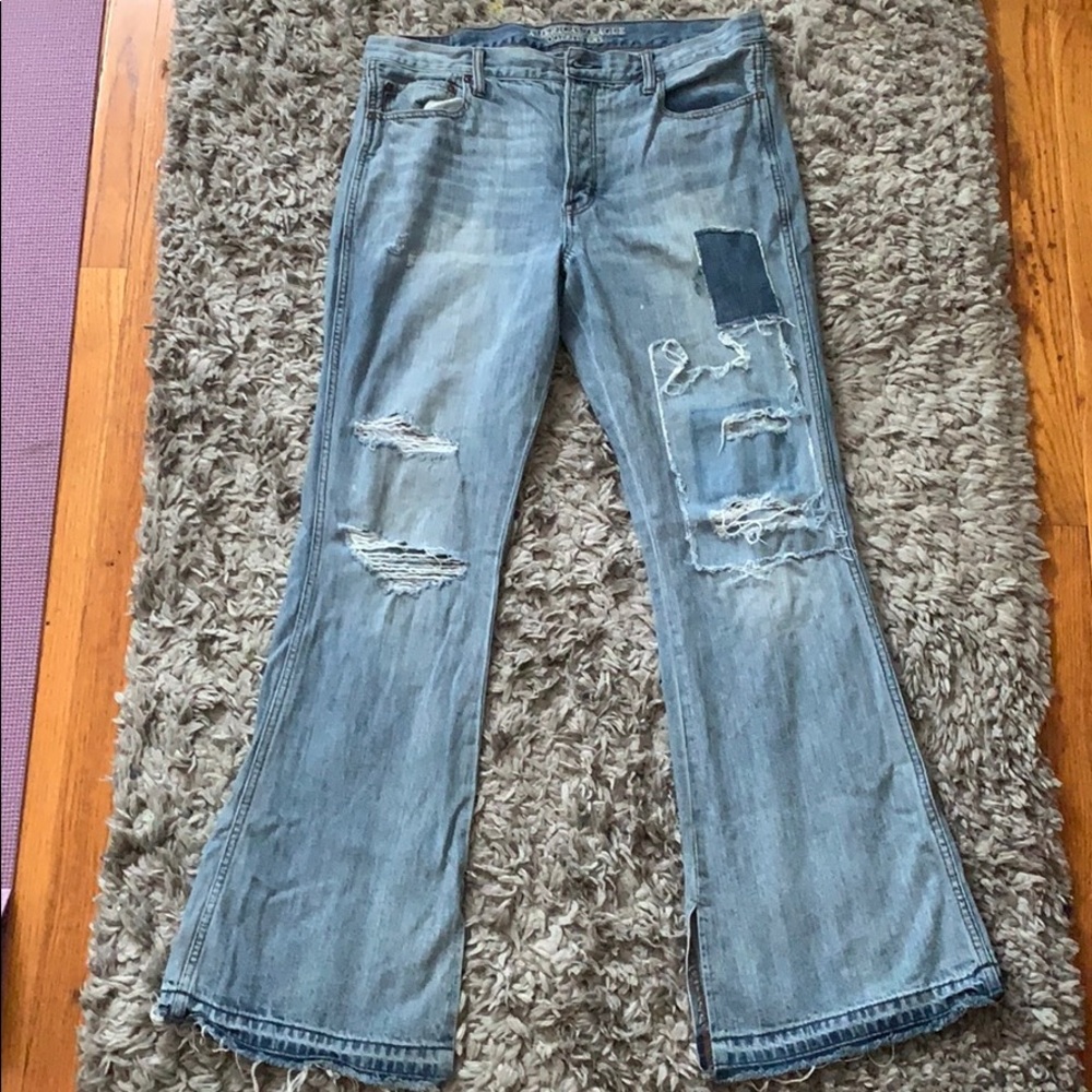 Vintage High Rise Wide Leg Jeans